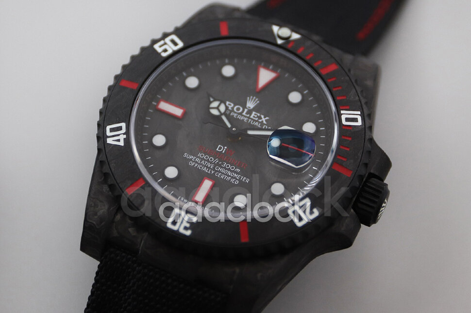 Rolex Submariner DiW All Carbon Red Арт. RO-3754 Арт. RO-3754