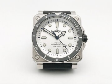 Bell &amp; Ross BR 03-92 Diver White BR0392-D-WH-ST-SRB