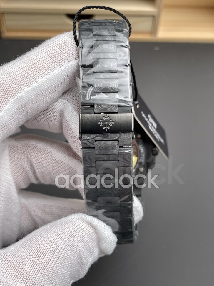 Patek Philippe Nautilus DiW "The Black Grail Project" Diamond Index Арт. PP-4354 Арт. PP-4354