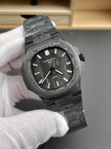 Patek Philippe Nautilus DiW &quot;The Black Grail Project&quot; Diamond Index