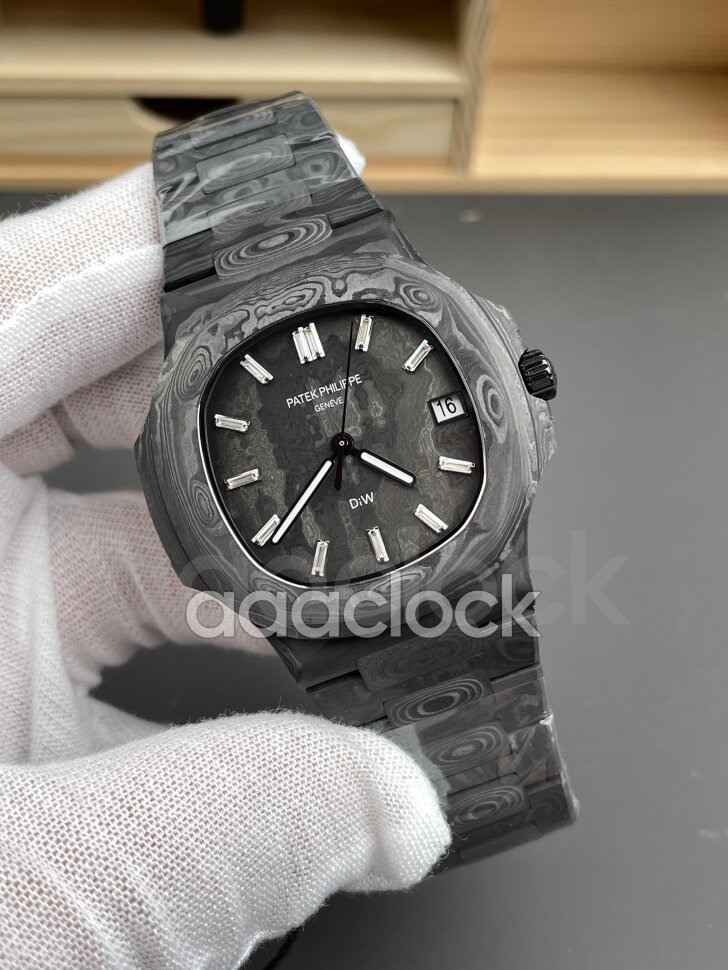 Patek Philippe Nautilus DiW "The Black Grail Project" Diamond Index Арт. PP-4354 Арт. PP-4354