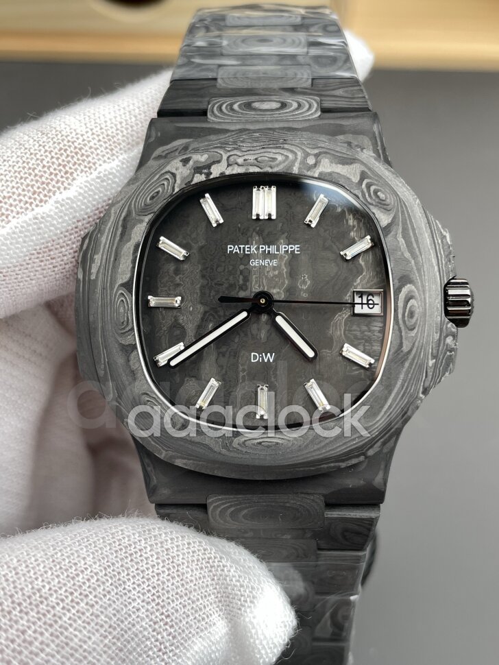 Patek Philippe Nautilus DiW "The Black Grail Project" Diamond Index Арт. PP-4354 Арт. PP-4354