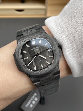 Patek Philippe Nautilus DiW "The Black Grail Project" Diamond Index