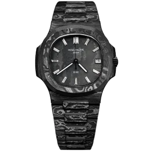 Patek Philippe Nautilus DiW &quot;The Black Grail Project&quot; Diamond Index