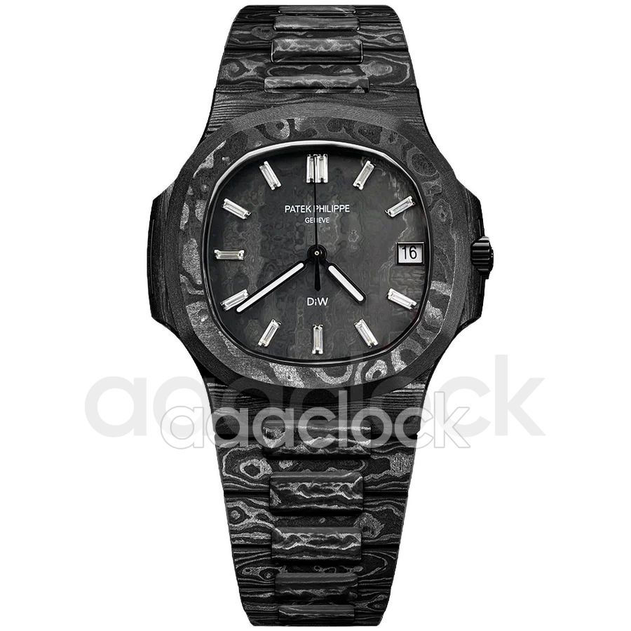 Patek Philippe Nautilus DiW "The Black Grail Project" Diamond Index Арт. PP-4354 Арт. PP-4354
