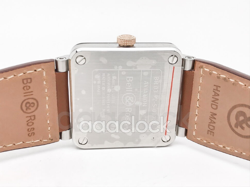 Bell & Ross BR 03 White Steel & Gold BR03A-WH-STPG-SCA Арт. BE-0372 Арт. BE-0372