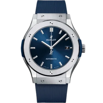 Hublot Classic Fusion 45 Titanium Blue 511.NX.7170.RX