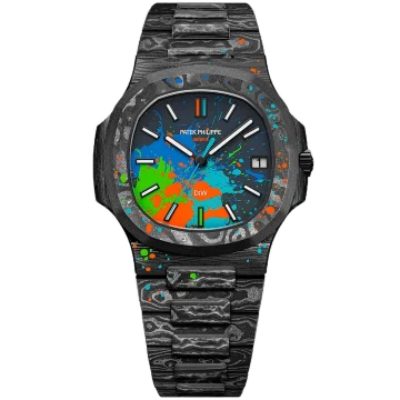 Patek Philippe Nautilus DiW "The Black Grail Project" All Carbon Motley