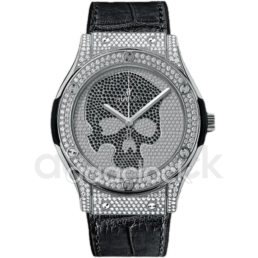 Hublot Classic Fusion 45 Skull Full Pave 511.NX.9000.LR.1704.SKULL Арт. HU-1301 Арт. HU-1301
