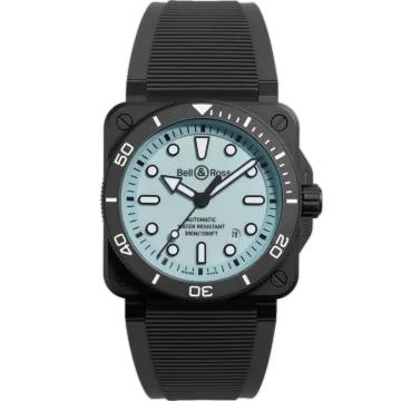 Bell &amp; Ross BR 03 Diver Full Lum Ceramic BR03A-D-LM-CE-SRB