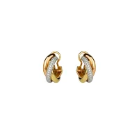 Серьги Cartier Trinity B8031900