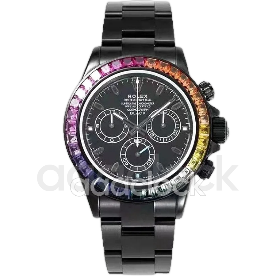 Rolex Cosmograph Daytona Blaken Rainbow PVD Арт. RO-2551 Арт. RO-2551