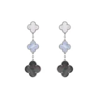 Серьги Van Cleef Magic Alhambra VCARN18800, 3 мотива