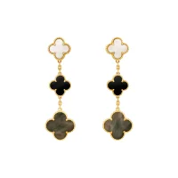 Серьги Van Cleef Magic Alhambra VCARD79000, 3 мотива