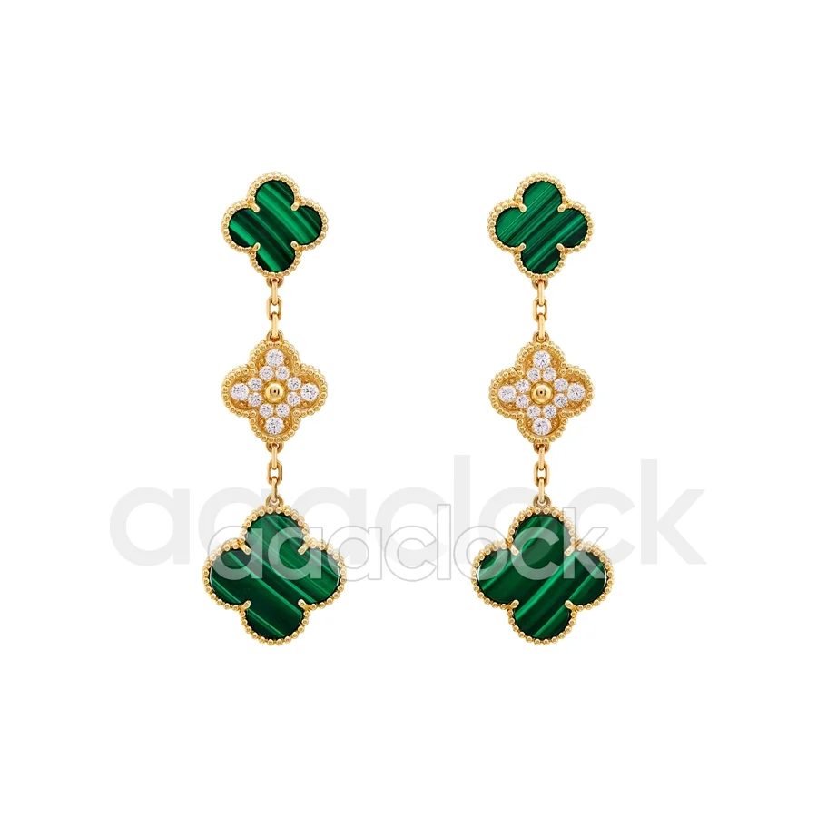 Серьги Van Cleef Magic Alhambra VCARO9II00, 3 мотива