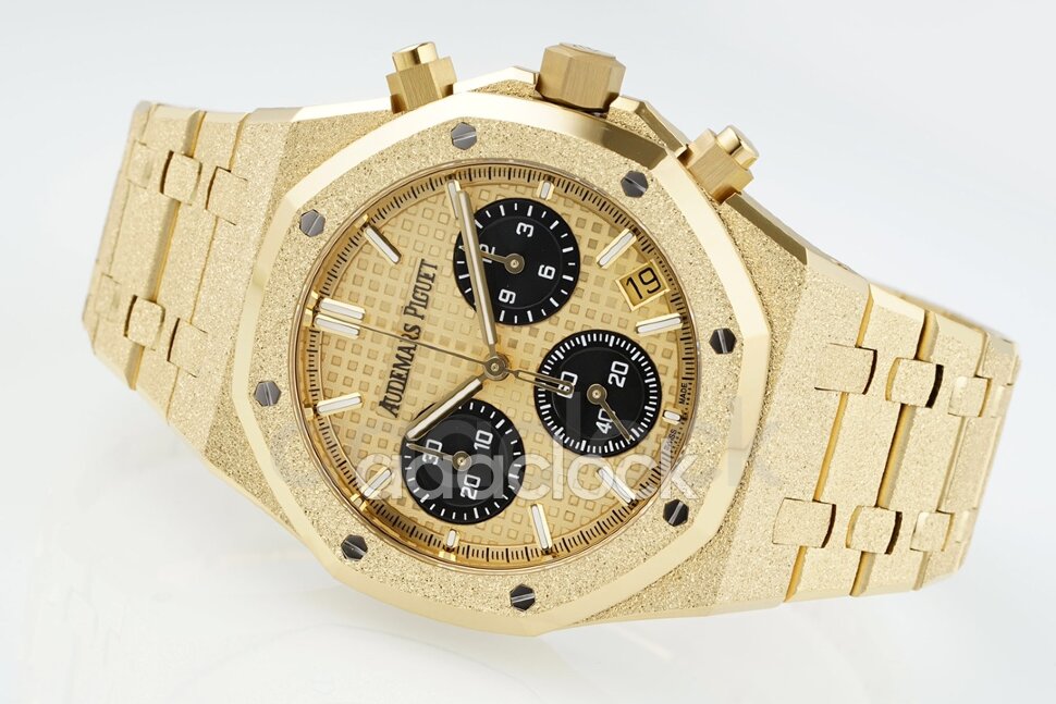 Audemars Piguet Royal Oak Chronograph Frosted Gold 26240BA.GG.1324BA.01 Арт. AP-0132 Арт. AP-0132