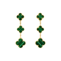 Серьги Van Cleef Magic Alhambra VCARO2AG00, 3 мотива