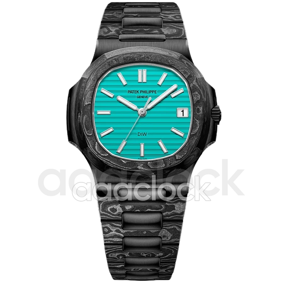Patek Philippe Nautilus DiW "The Black Grail Project" All Carbon Celeste Арт. PP-4356 Арт. PP-4356