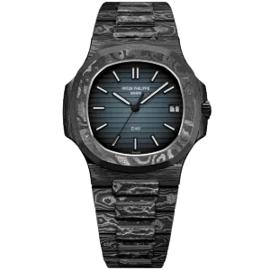 Patek Philippe Nautilus DiW &quot;The Black Grail Project&quot; All Carbon Gris