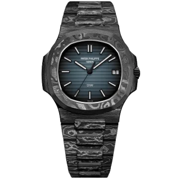 Patek Philippe Nautilus DiW "The Black Grail Project" All Carbon Gris