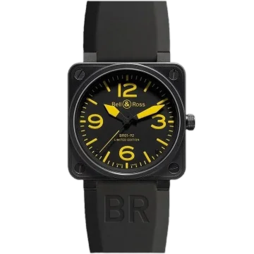 Bell &amp; Ross BR 01-92 Carbon Yellow