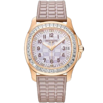 Patek Philippe Ladies Aquanaut Mother of Pearl 5072R-001