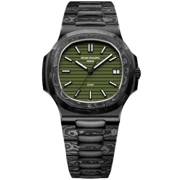 Patek Philippe Nautilus DiW "The Black Grail Project" The Black Grail Khaki