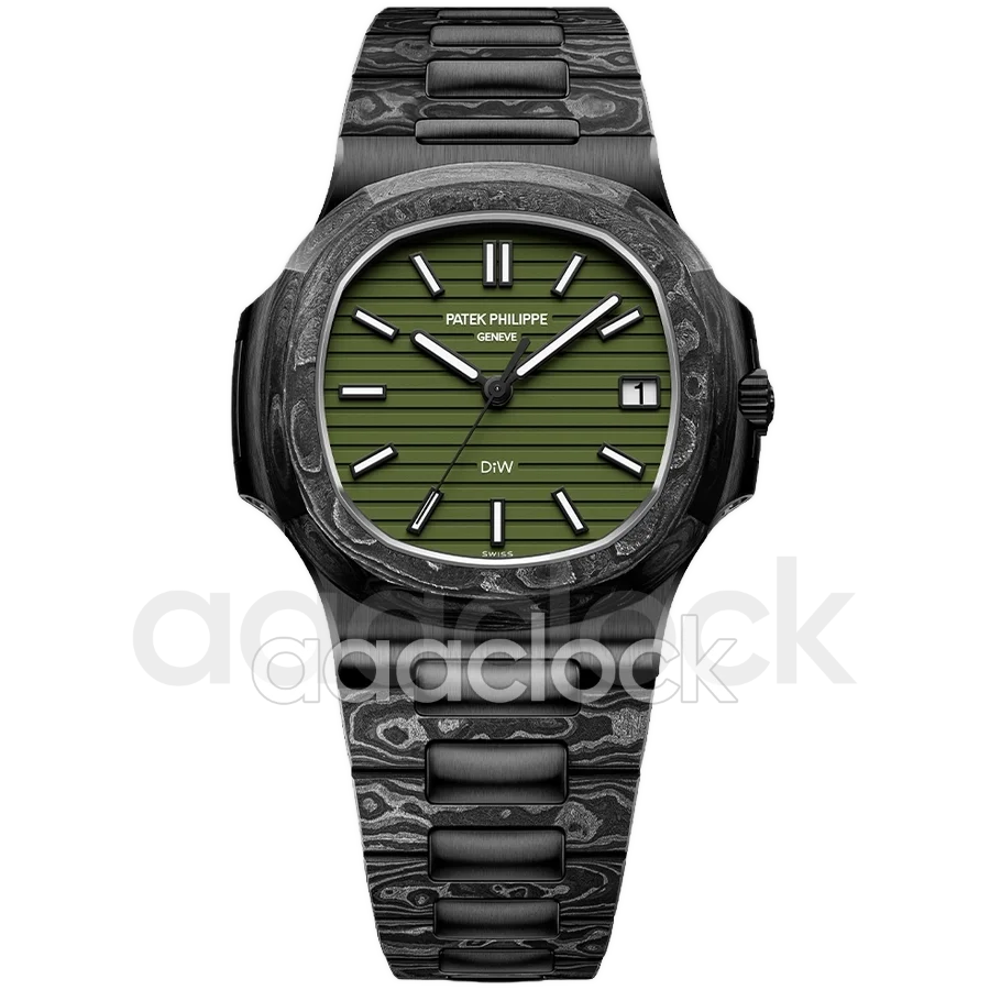 Patek Philippe Nautilus DiW "The Black Grail Project" The Black Grail Khaki Арт. PP-4358 Арт. PP-4358