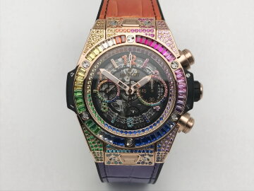 Hublot Big Bang Unico Rainbow King Gold 411.OX.9910.LR.0999