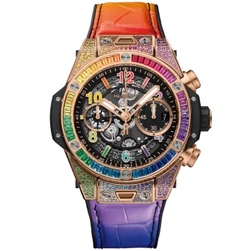Hublot Big Bang Unico Rainbow King Gold 411.OX.9910.LR.0999
