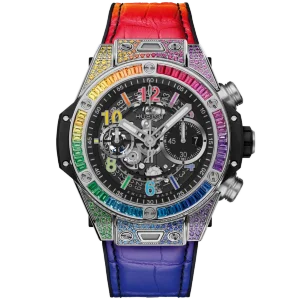 Hublot Big Bang Unico Titanium Rainbow 411.NX.1117.LR.0999