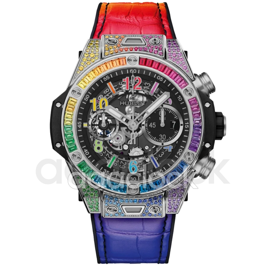 Hublot Big Bang Unico Titanium Rainbow 411.NX.1117.LR.0999 Арт. HU-1224 Арт. HU-1224