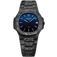 Patek Philippe Nautilus DiW "The Black Grail Project" All Carbon G-Blue Арт. PP-4360 Арт. PP-4360