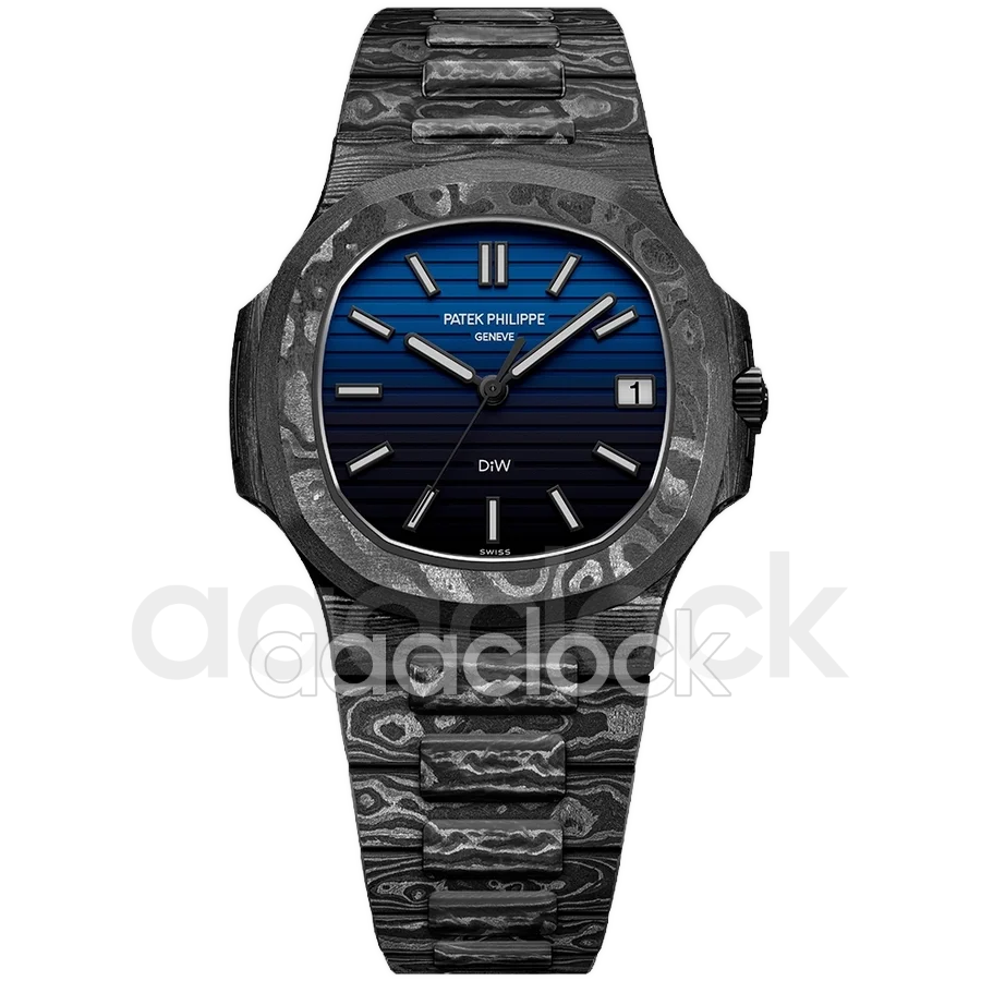 Patek Philippe Nautilus DiW "The Black Grail Project" All Carbon G-Blue Арт. PP-4360 Арт. PP-4360