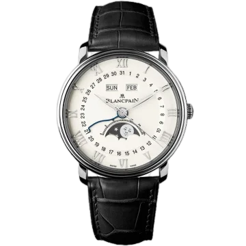 Blancpain Villeret Quantieme Complet 40mm  6654-1127-55B