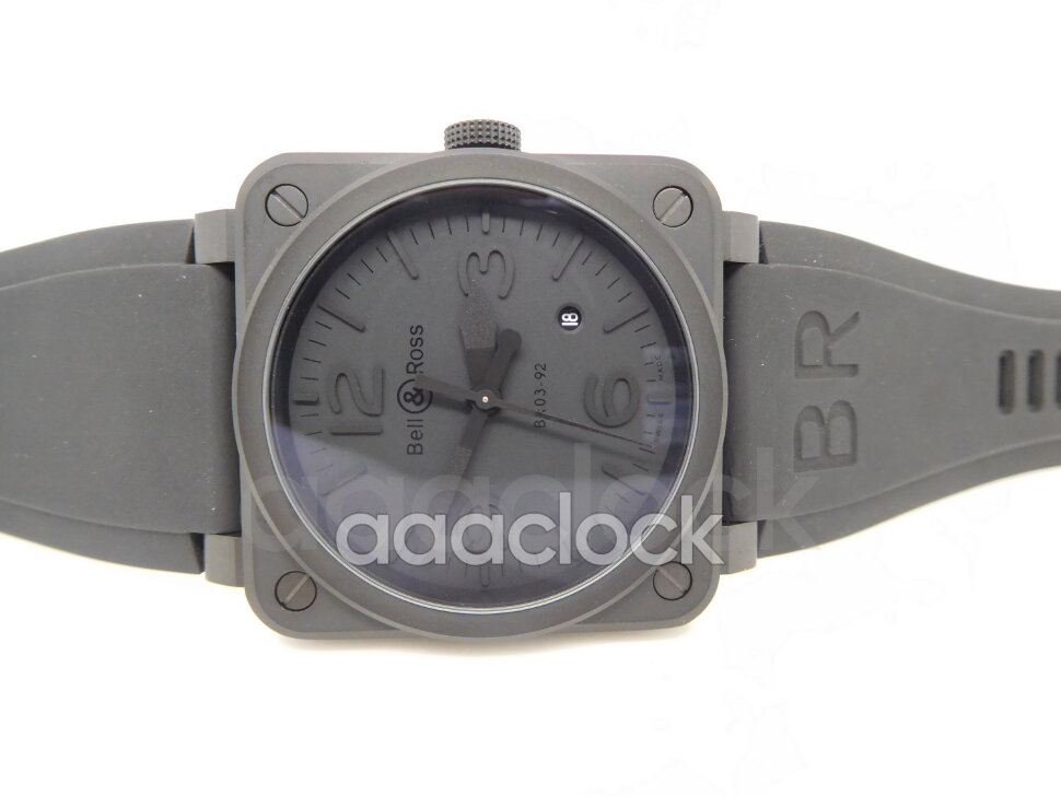 Bell & Ross  BR 03-92 Phantom PVD BR03-92-CBL Арт. BE-0353 Арт. BE-0353