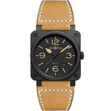 Bell &amp; Ross  BR 03-92 Heritage Ceramic BR0392-HERITAGE-CE