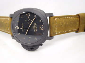 Panerai Luminor 1950 3 Days PAM00441 Tuttonero GMT Ceramic