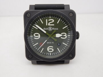 Bell &amp; Ross BR 03 92 Military Type Ceramic