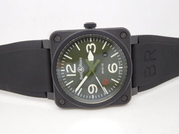 Bell &amp; Ross BR 03 92 Military Type Ceramic