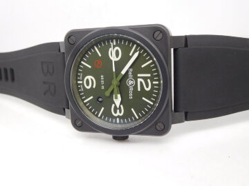 Bell &amp; Ross BR 03 92 Military Type Ceramic