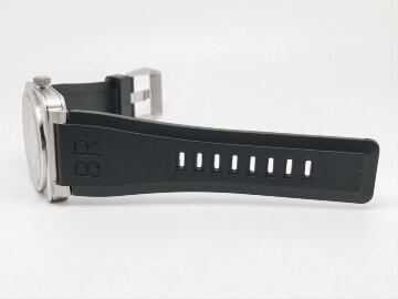Bell &amp; Ross BR 03 Black Steel BR03A-BL-ST-SRB