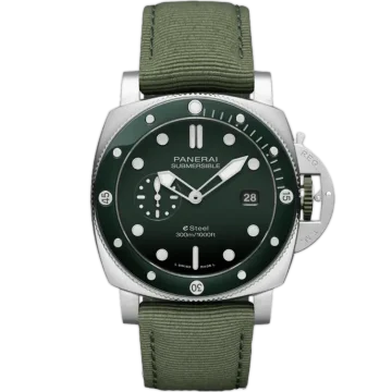 Panerai Submersible QuarantaQuattro ESteel Verde Smeraldo PAM01287