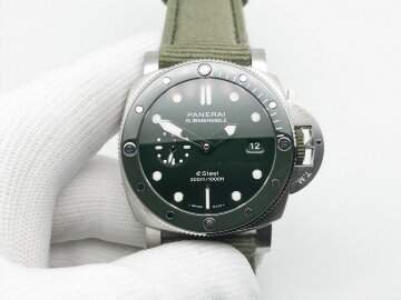 Panerai Submersible QuarantaQuattro ESteel Verde Smeraldo PAM01287