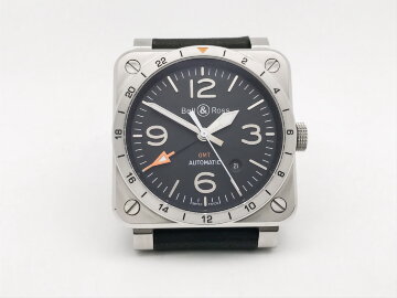 Bell &amp; Ross BR 03-93 GMT BR0393-GMT-ST-SCA
