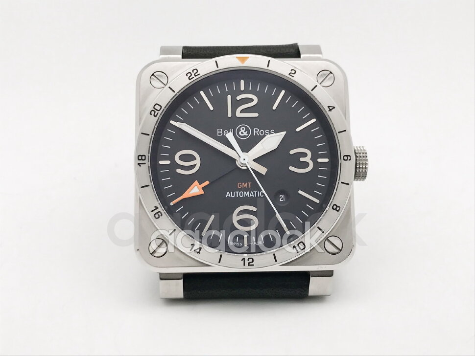 Bell & Ross BR 03-93 GMT BR0393-GMT-ST-SCA  Арт. BE-0383 Арт. BE-0383