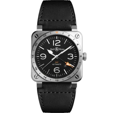 Bell &amp; Ross BR 03-93 GMT BR0393-GMT-ST-SCA