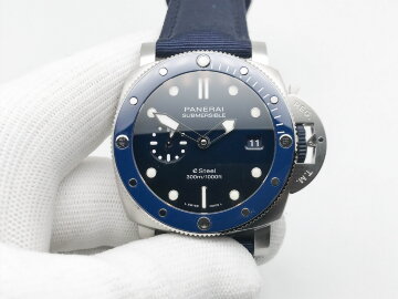 Panerai Submersible QuarantaQuattro ESteel Blu Profondo PAM01289