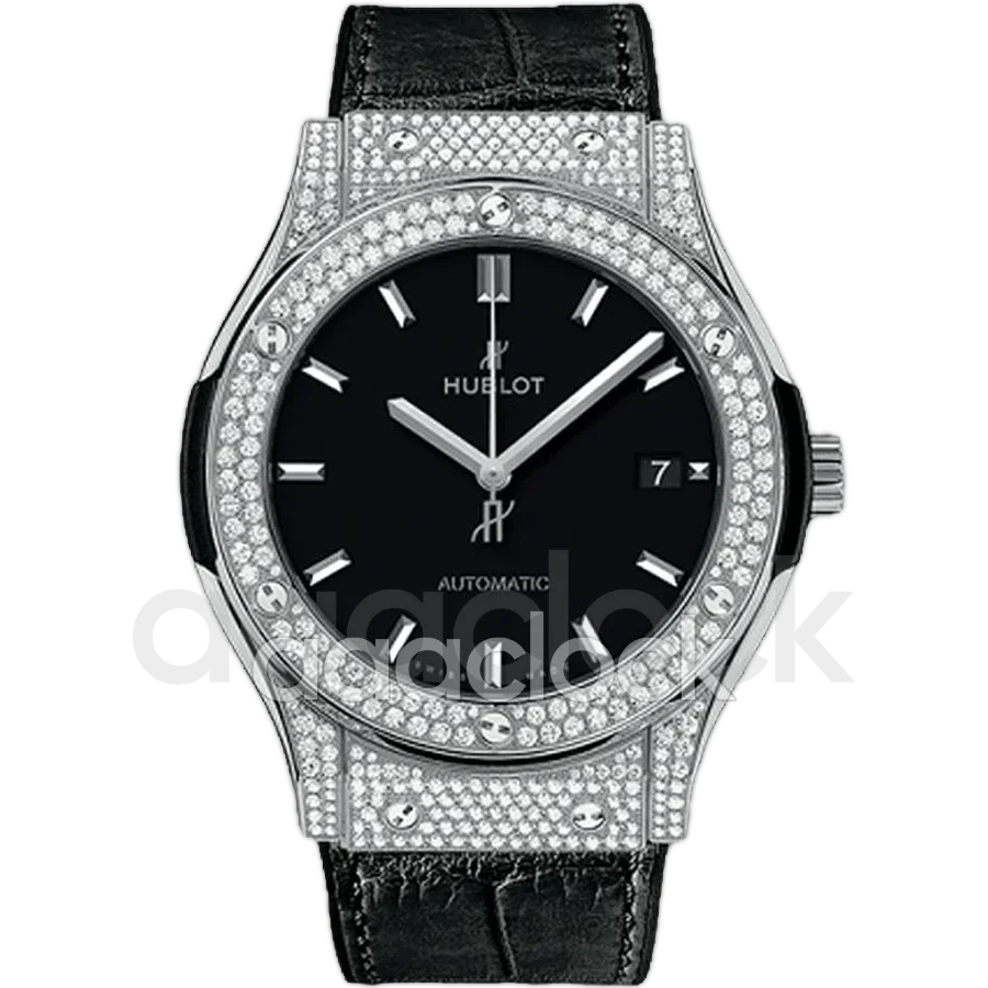 Hublot Classic Fusion 45 Titanium Pave 511.NX.1171.LR.1704 Арт. HU-1307 Арт. HU-1307