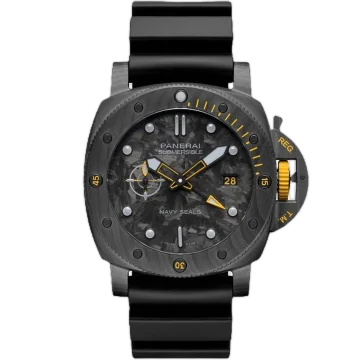 Panerai Luminor Submersible GMT Carbotech Navy SEALs PAM01324